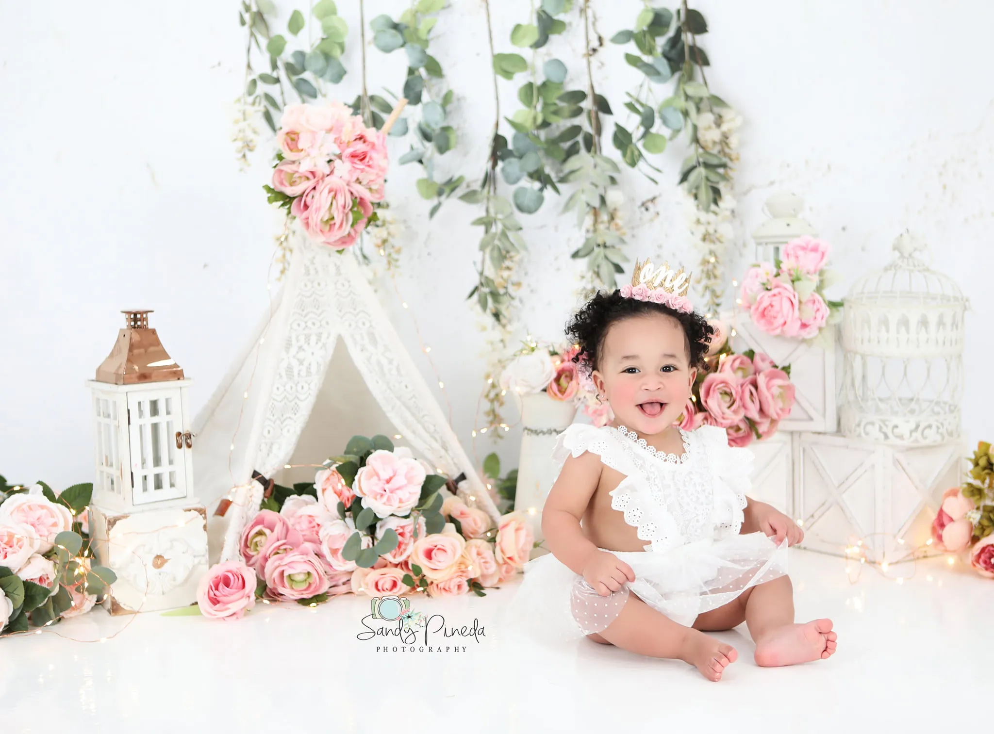 $15.00 EA - 3-6M X 2 - *BEST SELLER* Aurora Ivory/White Lace Vintage Romper