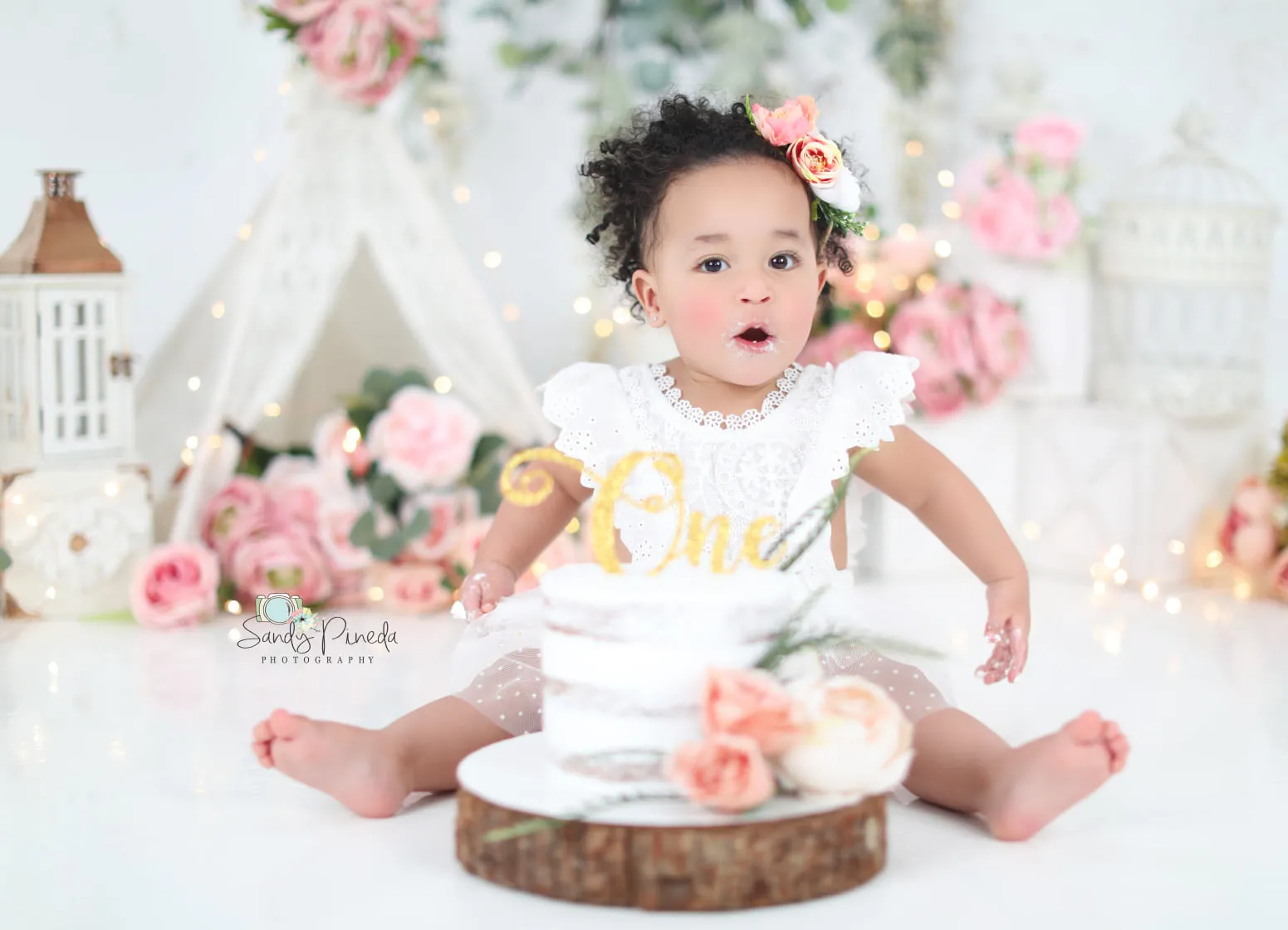 $15.00 EA - 3-6M X 2 - *BEST SELLER* Aurora Ivory/White Lace Vintage Romper