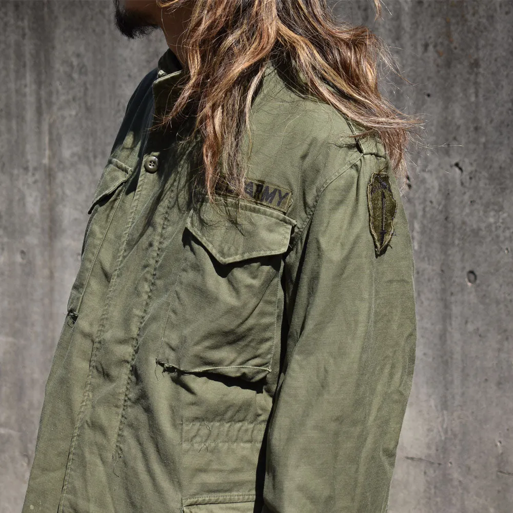 ’80 U.S.ARMY M-65 Medium-Long フィールドジャケット 240228