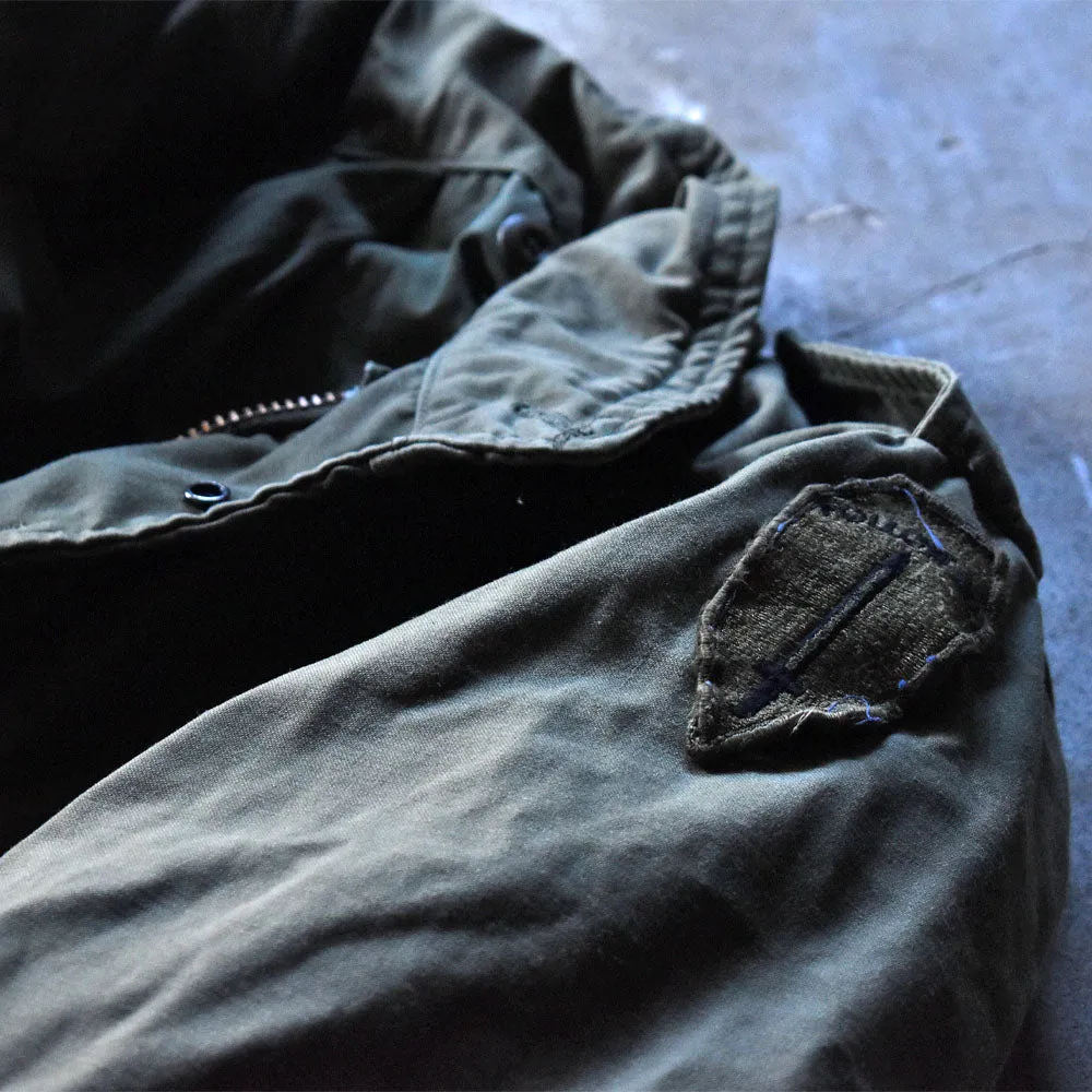 ’80 U.S.ARMY M-65 Medium-Long フィールドジャケット 240228