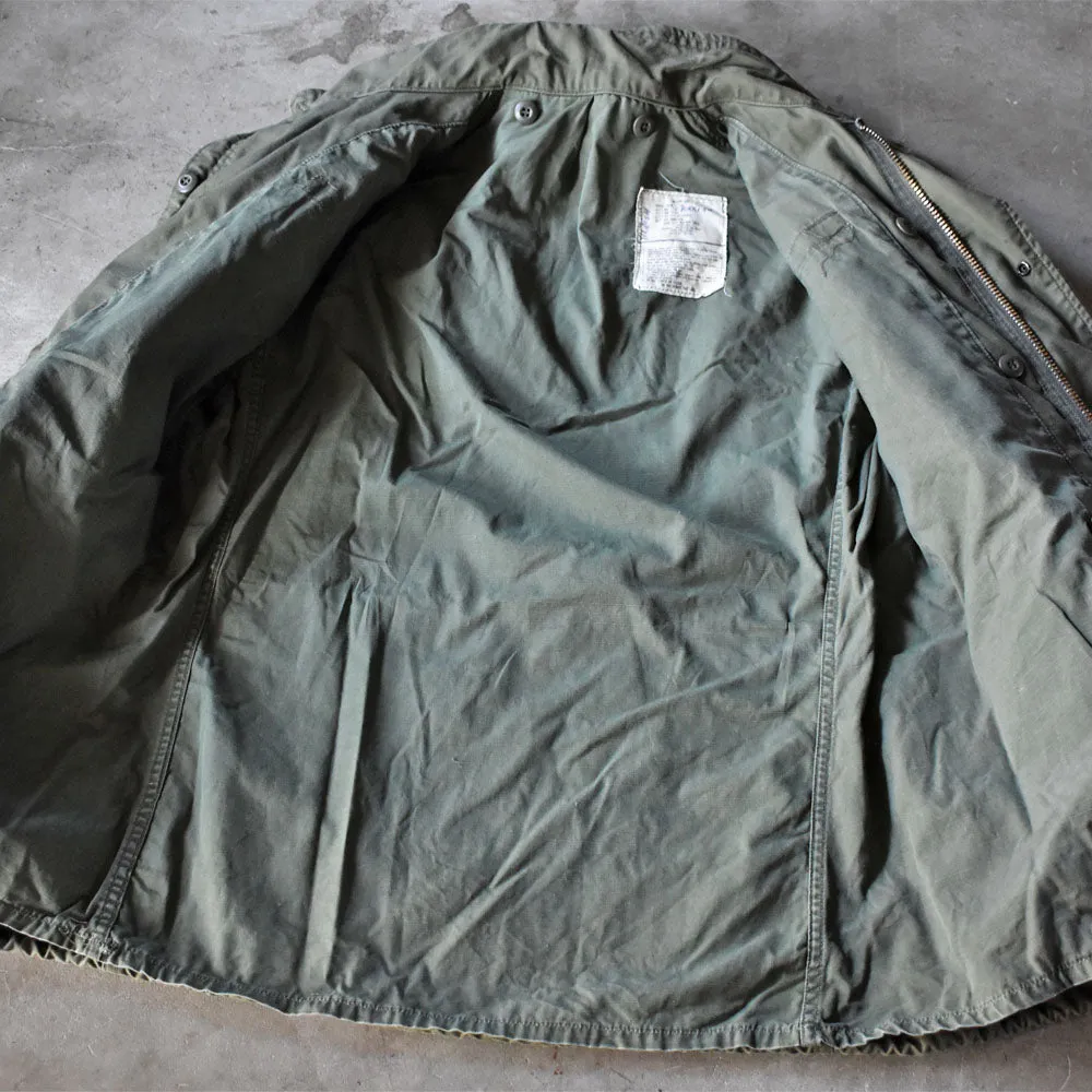 ’80 U.S.ARMY M-65 Medium-Long フィールドジャケット 240228