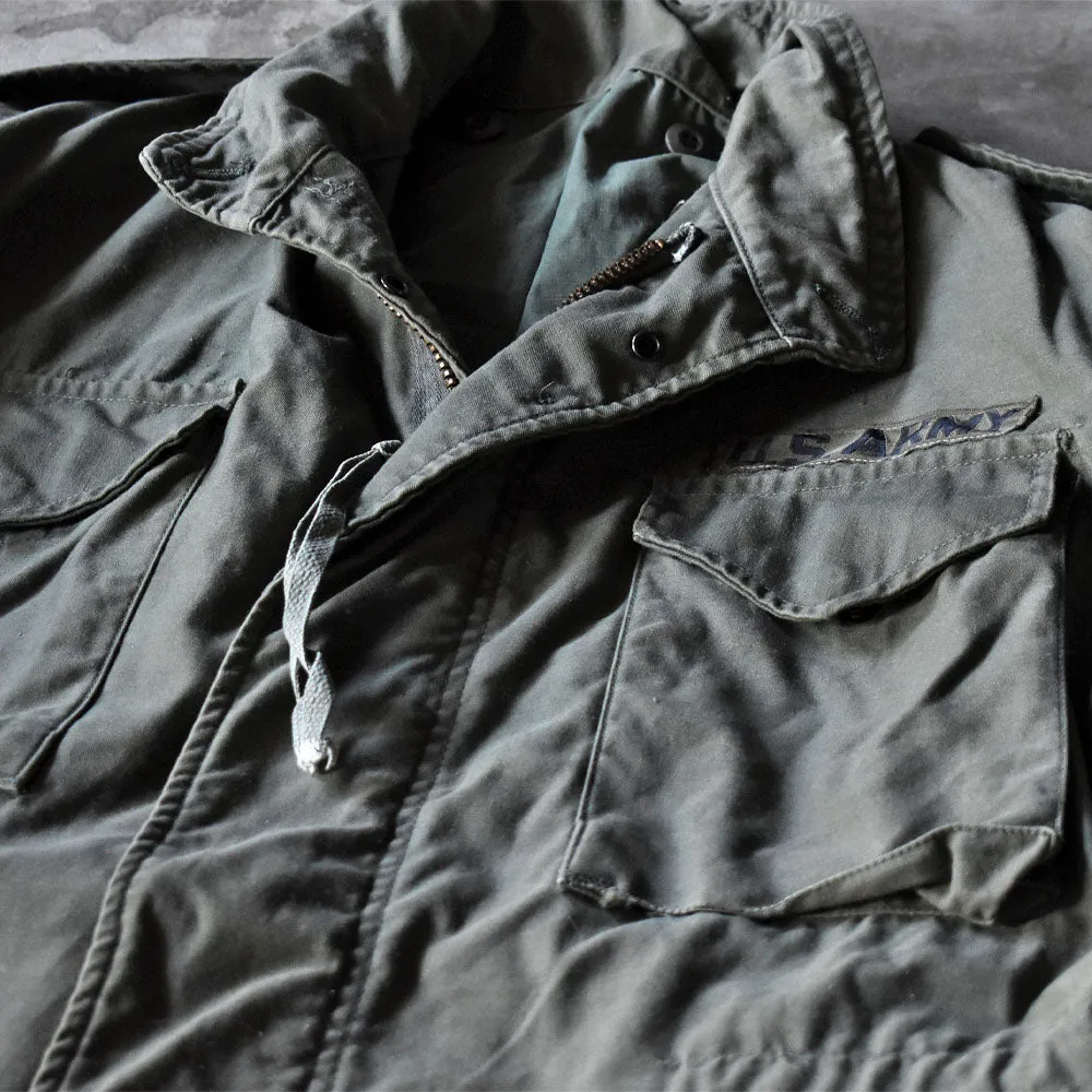’80 U.S.ARMY M-65 Medium-Long フィールドジャケット 240228