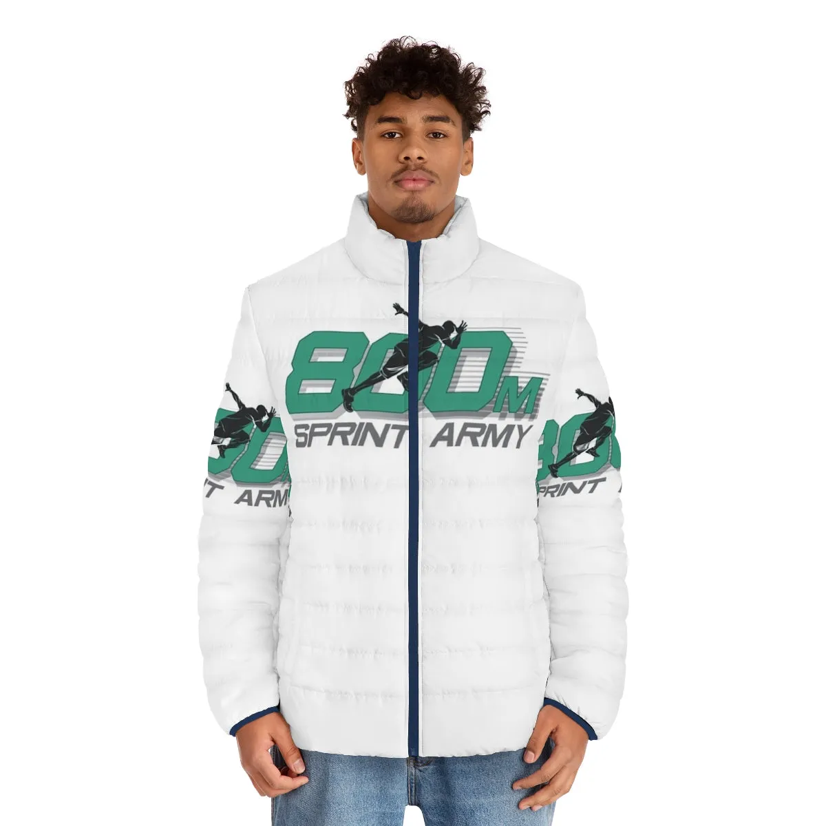 800M Sprint Track and Field Puffer Jacket