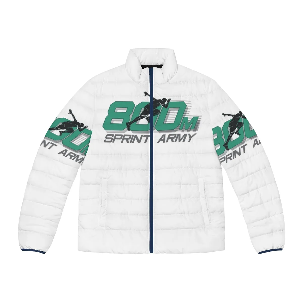800M Sprint Track and Field Puffer Jacket