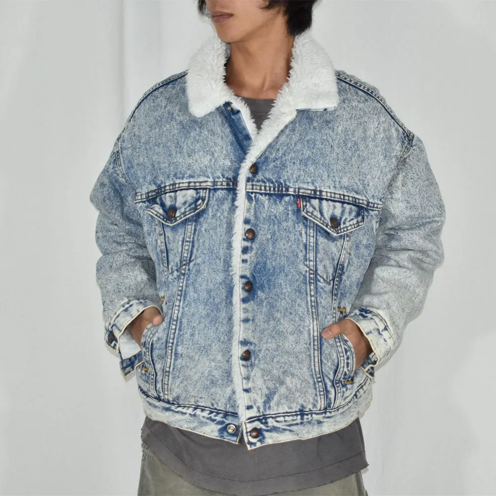 80’s Levi's デニムボアジャケット USA製 240121