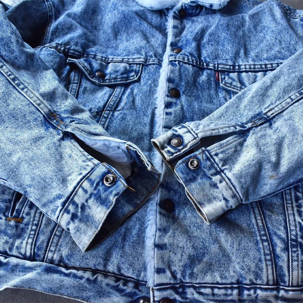 80’s Levi's デニムボアジャケット USA製 240121