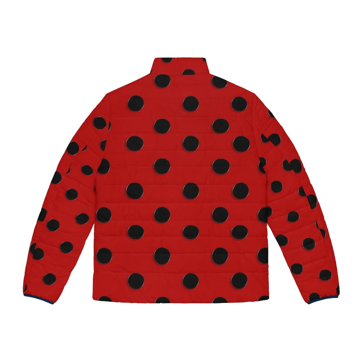 Adorable Ladybug Puffer Jacket for Girls - Spring Luck and Style