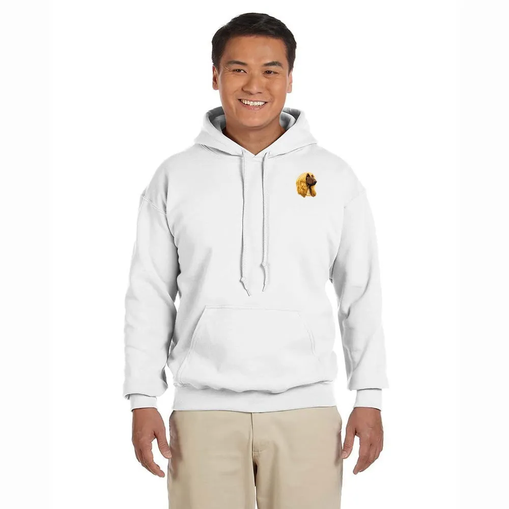 Afghan Hound Embroidered Unisex Pullover Hoodie