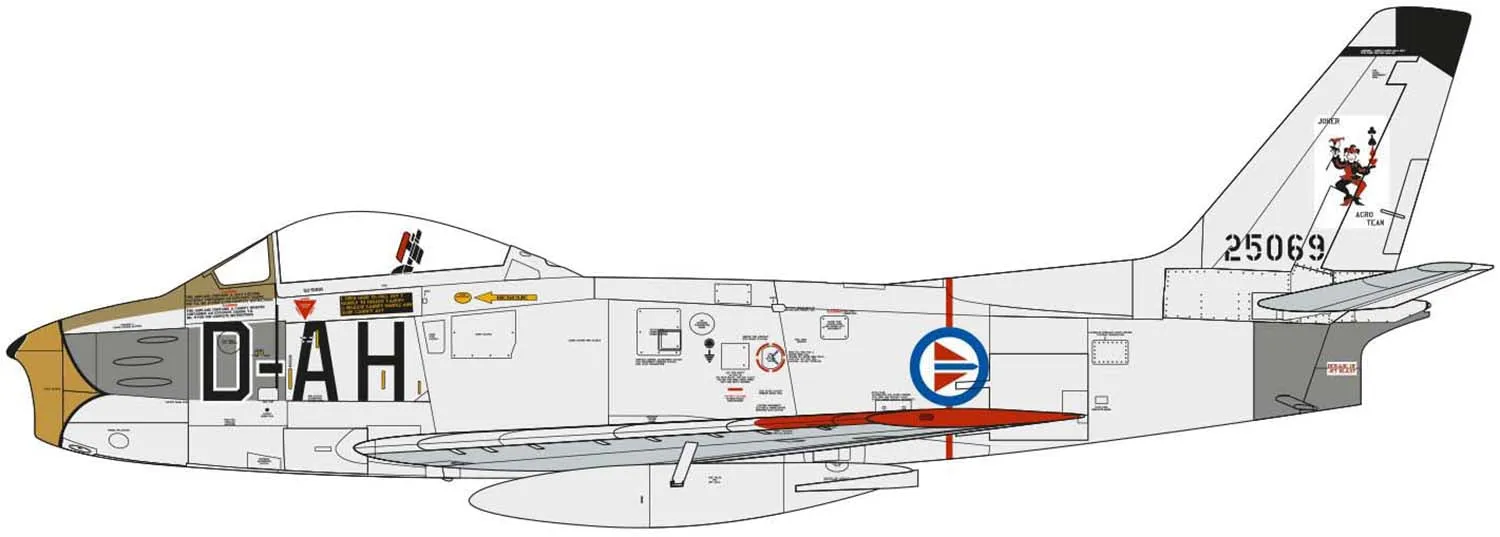 Airfix A08110 1/48 North American F-86F-40 Sabre kit