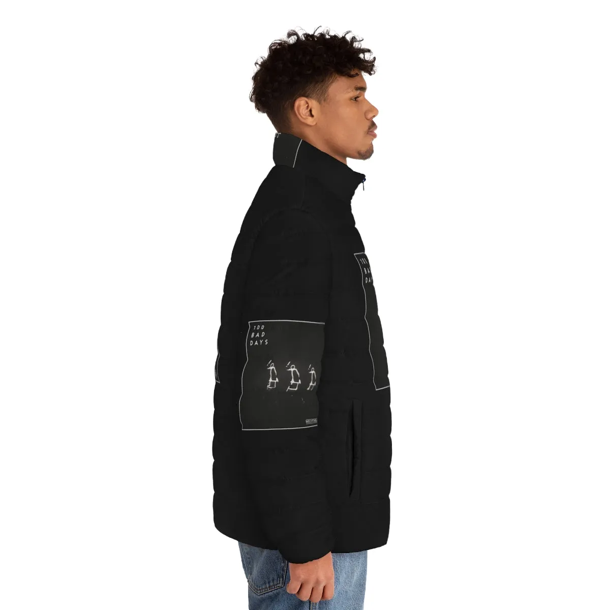 AJR 100 Bad Days Tour Photo Puffer Jacket