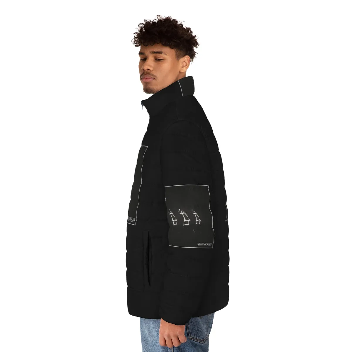 AJR 100 Bad Days Tour Photo Puffer Jacket