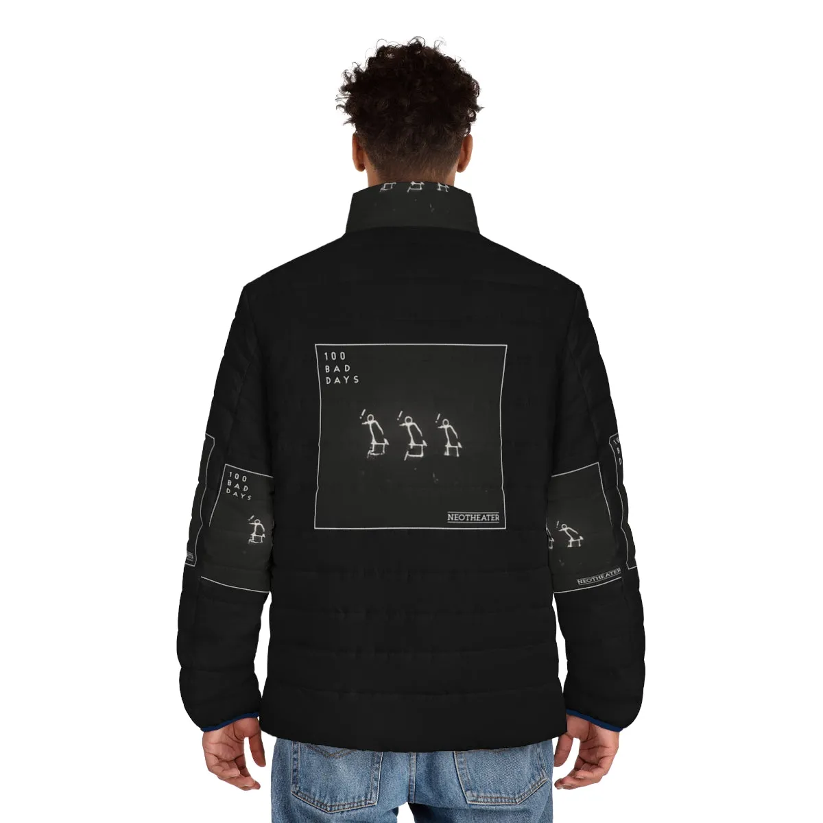 AJR 100 Bad Days Tour Photo Puffer Jacket
