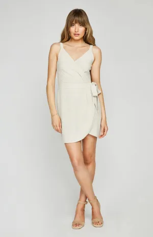 Alicia Dress - Linen Cream