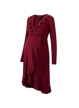 Aurelia Maternity Wrap Dress
