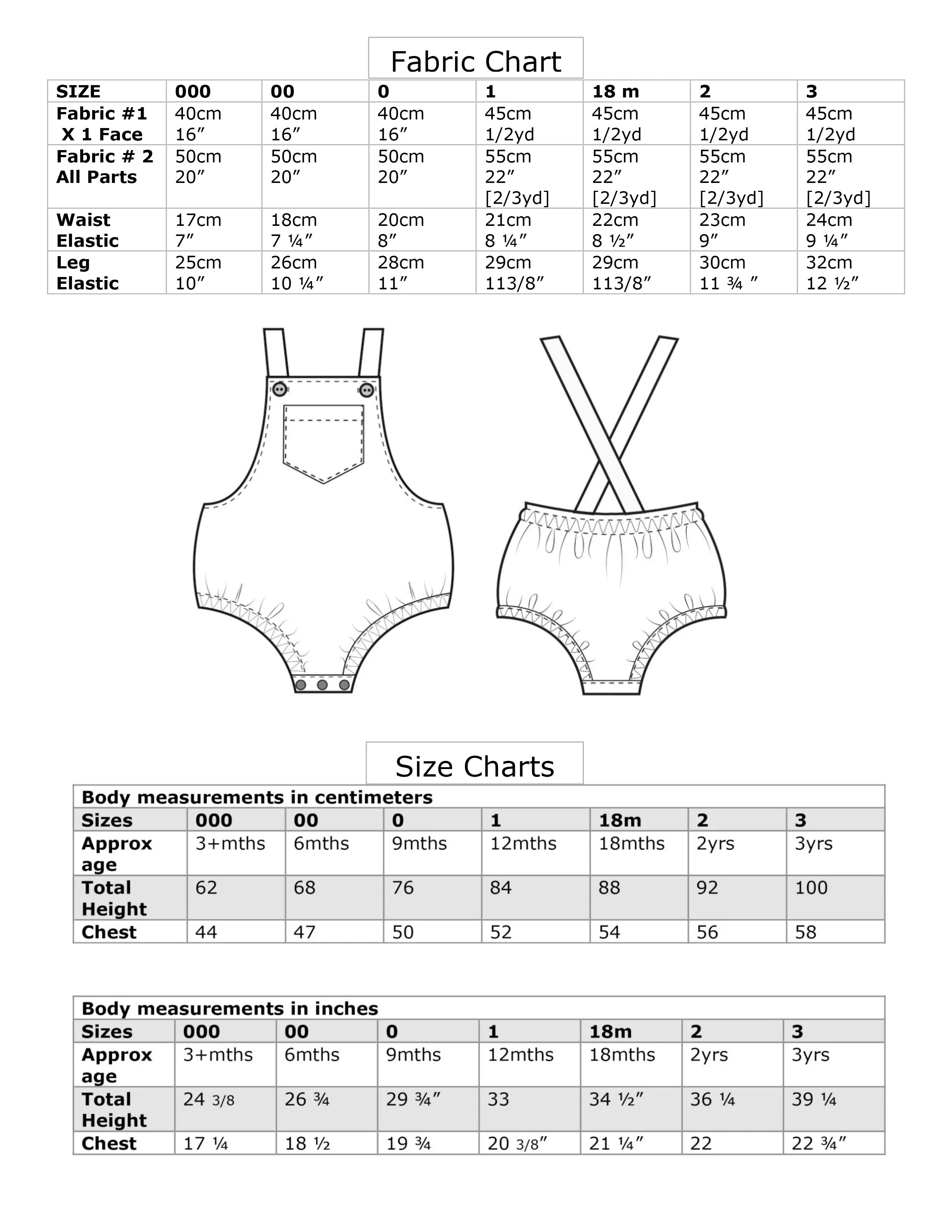 Baby Boy and Girl Romper PDF Sewing Pattern, DIMPLES reversible baby sunsuit/romper, sizes 3 months - 3 years