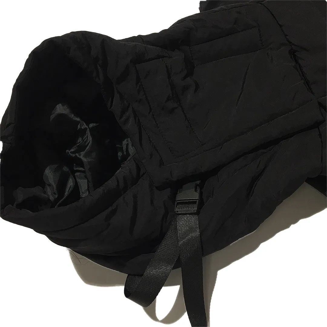 Black Long Puffer Jacket