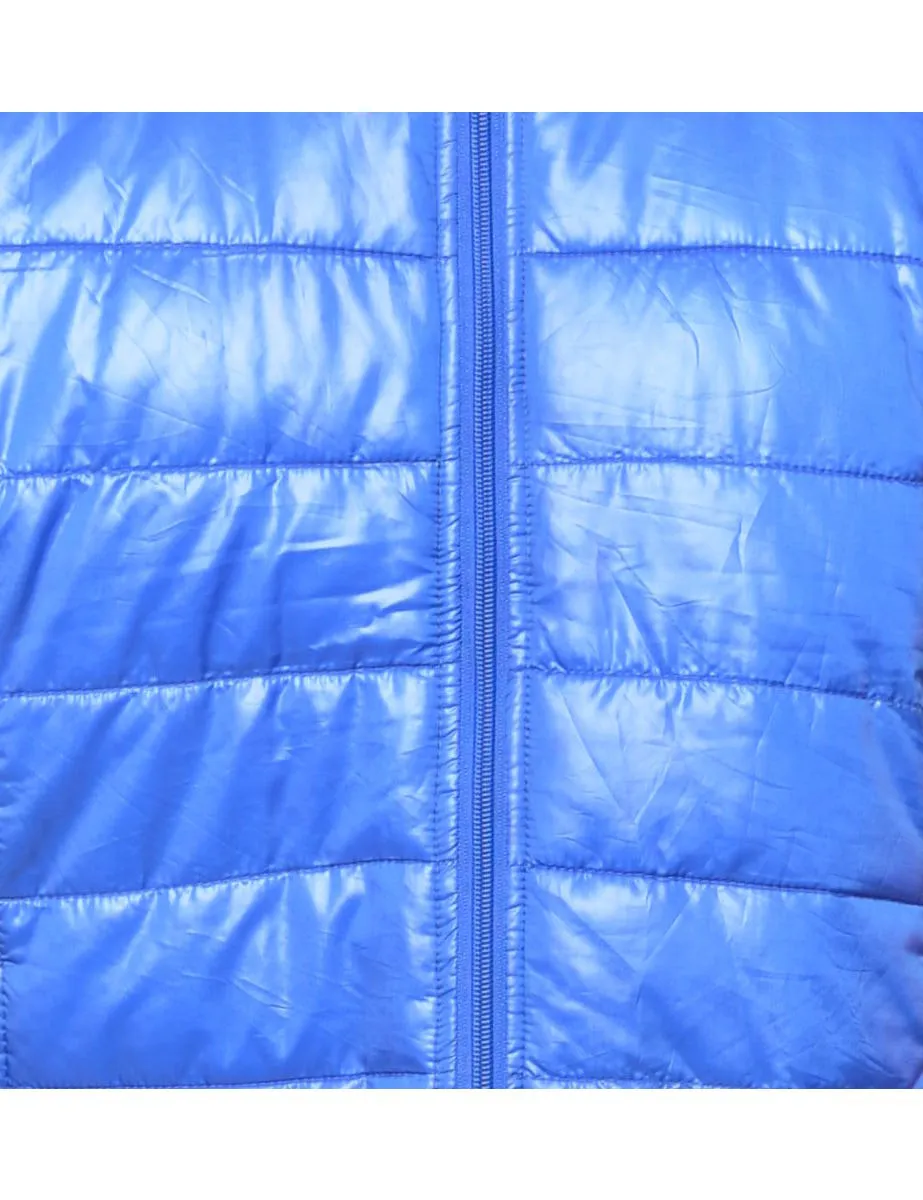 Bright Blue Puffer Jacket - XL