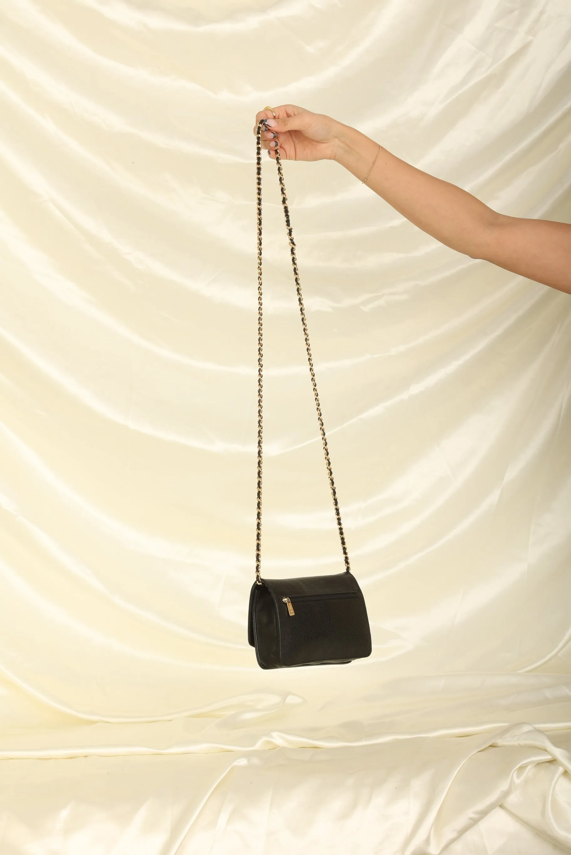 Chanel Caviar Timeless Wallet on Chain