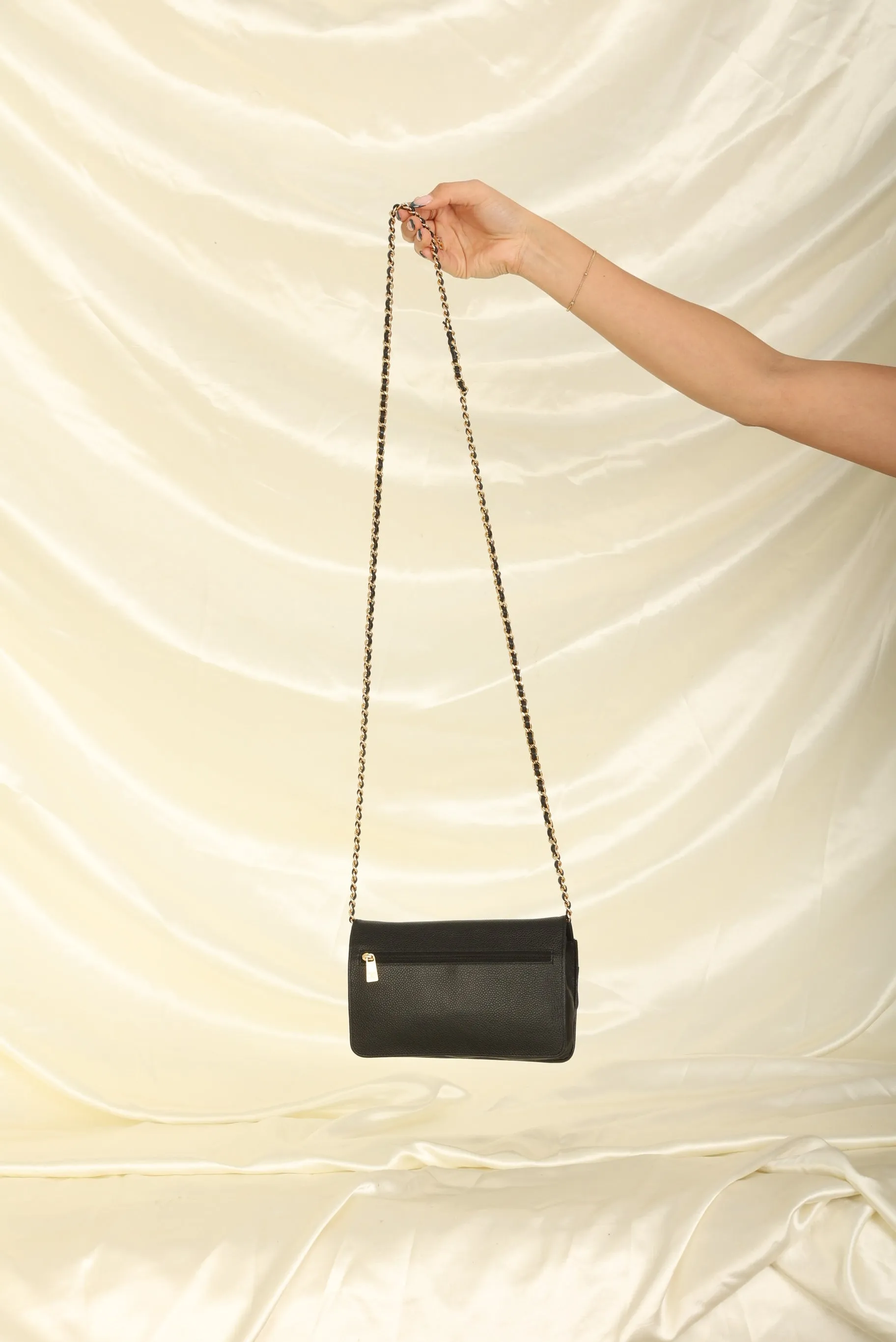 Chanel Caviar Timeless Wallet on Chain