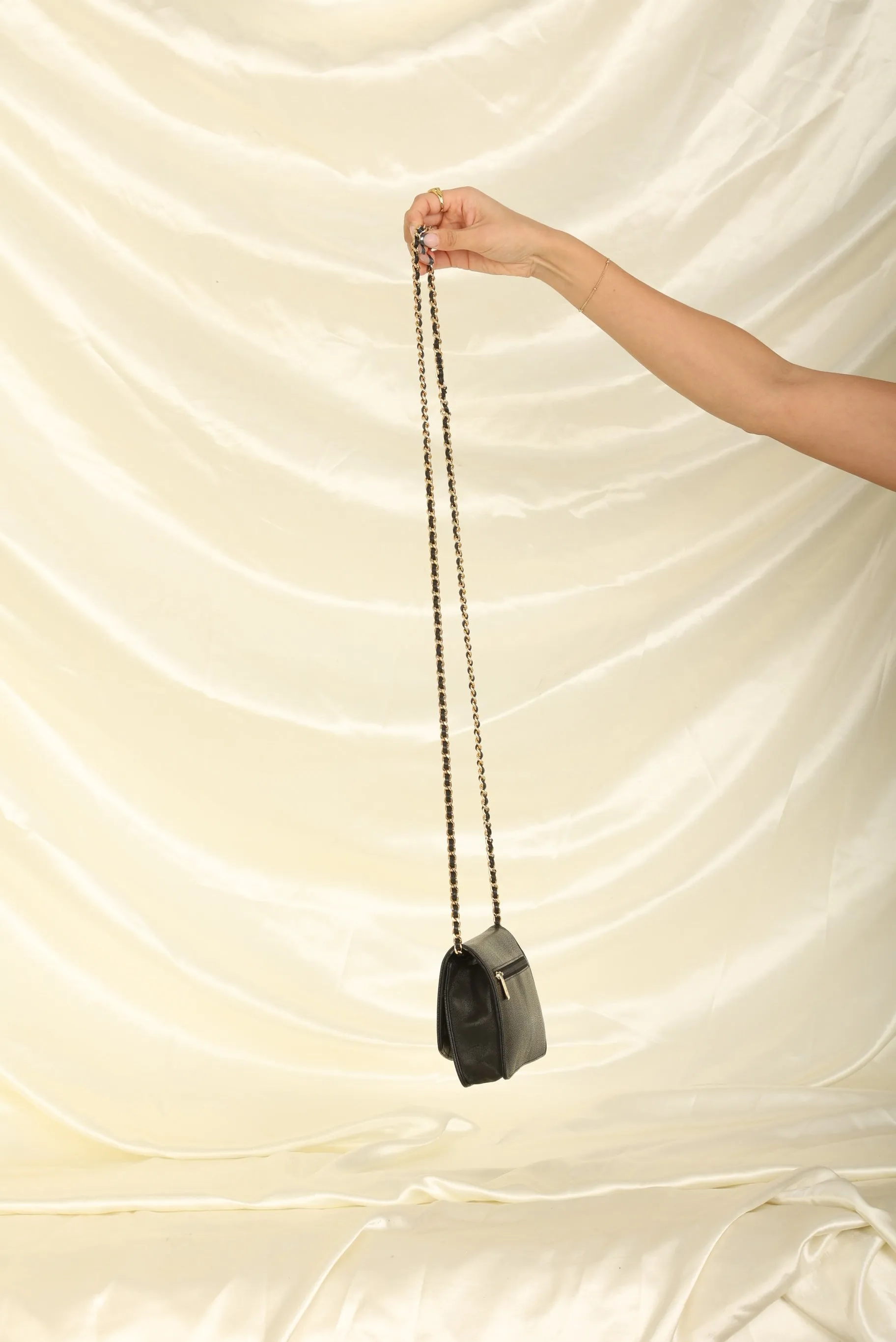 Chanel Caviar Timeless Wallet on Chain
