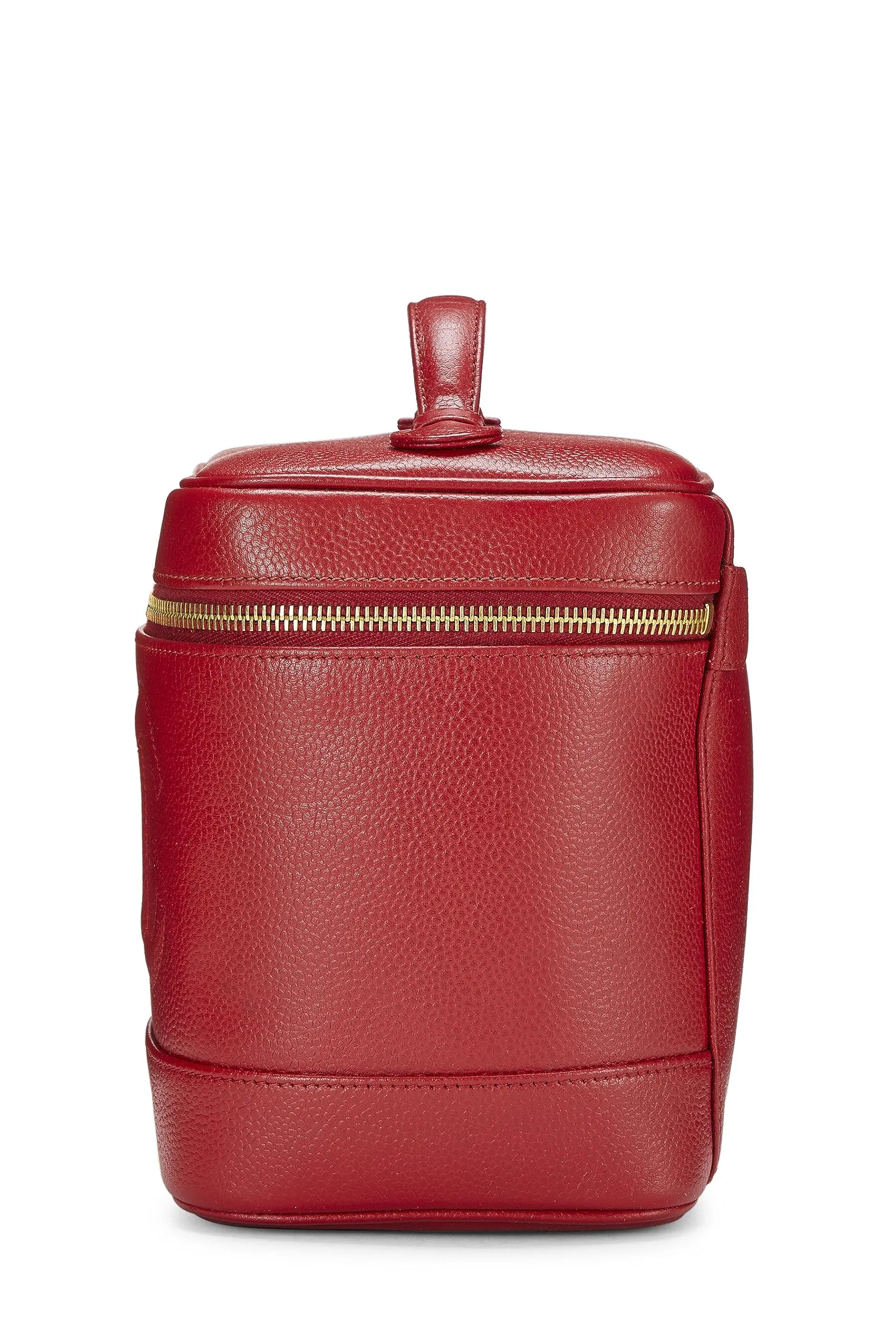 Chanel,  Red Caviar Timeless Vanity, Red