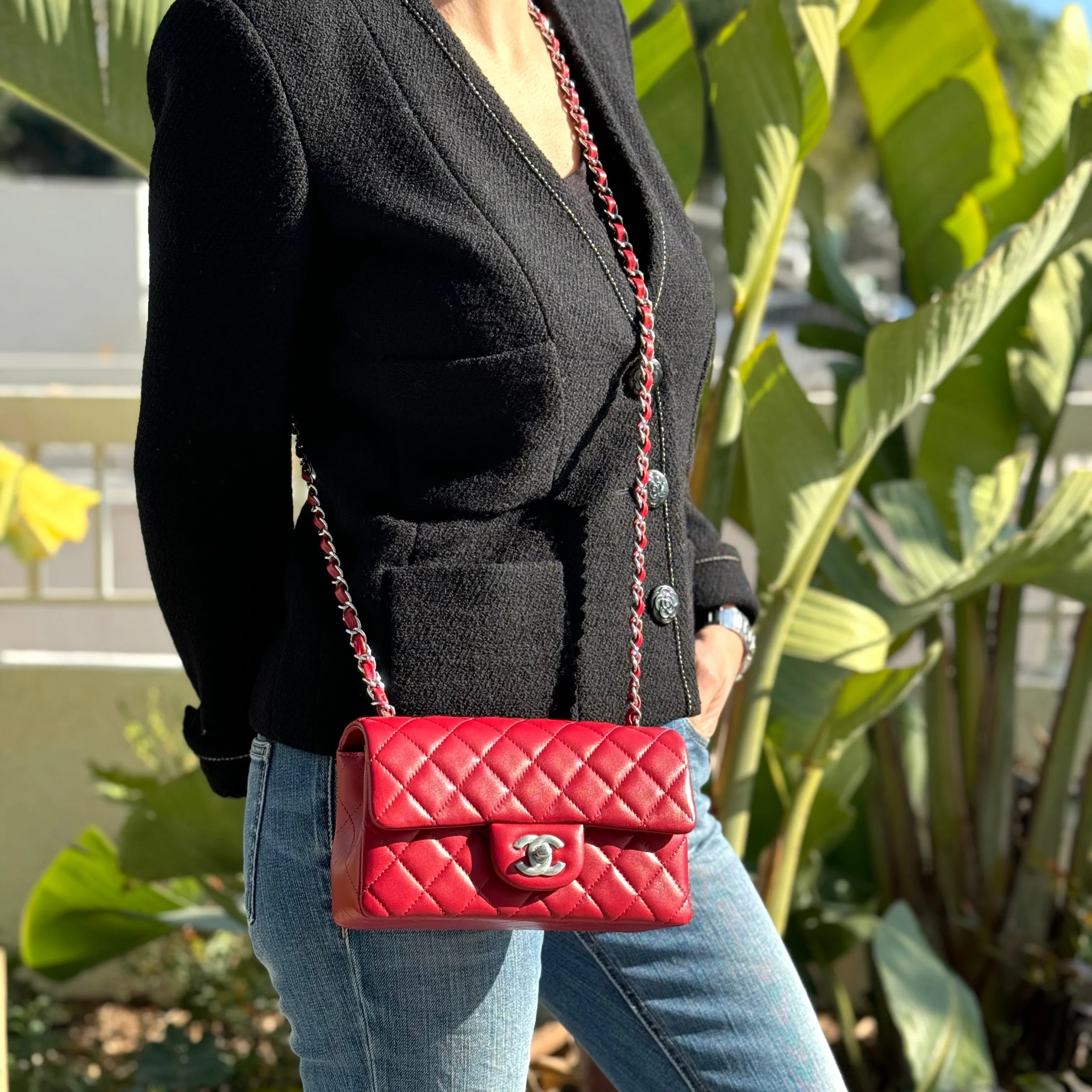 Chanel - Sac Timeless mini rectangulaire