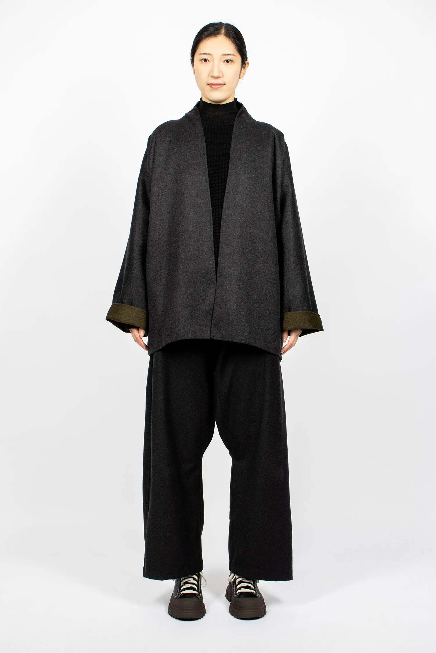 Chiba Reversible Jacket Beetle/Slate