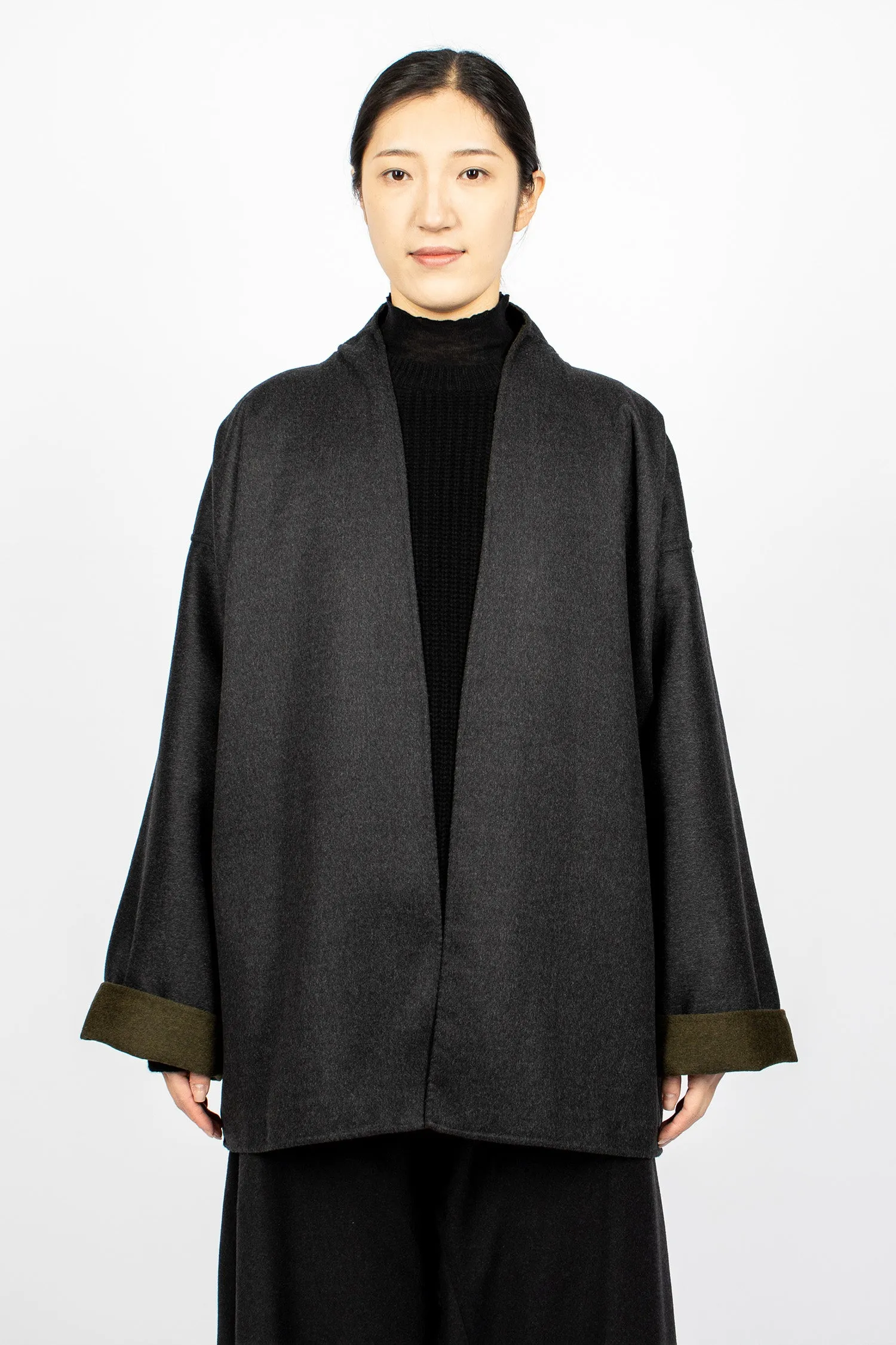 Chiba Reversible Jacket Beetle/Slate