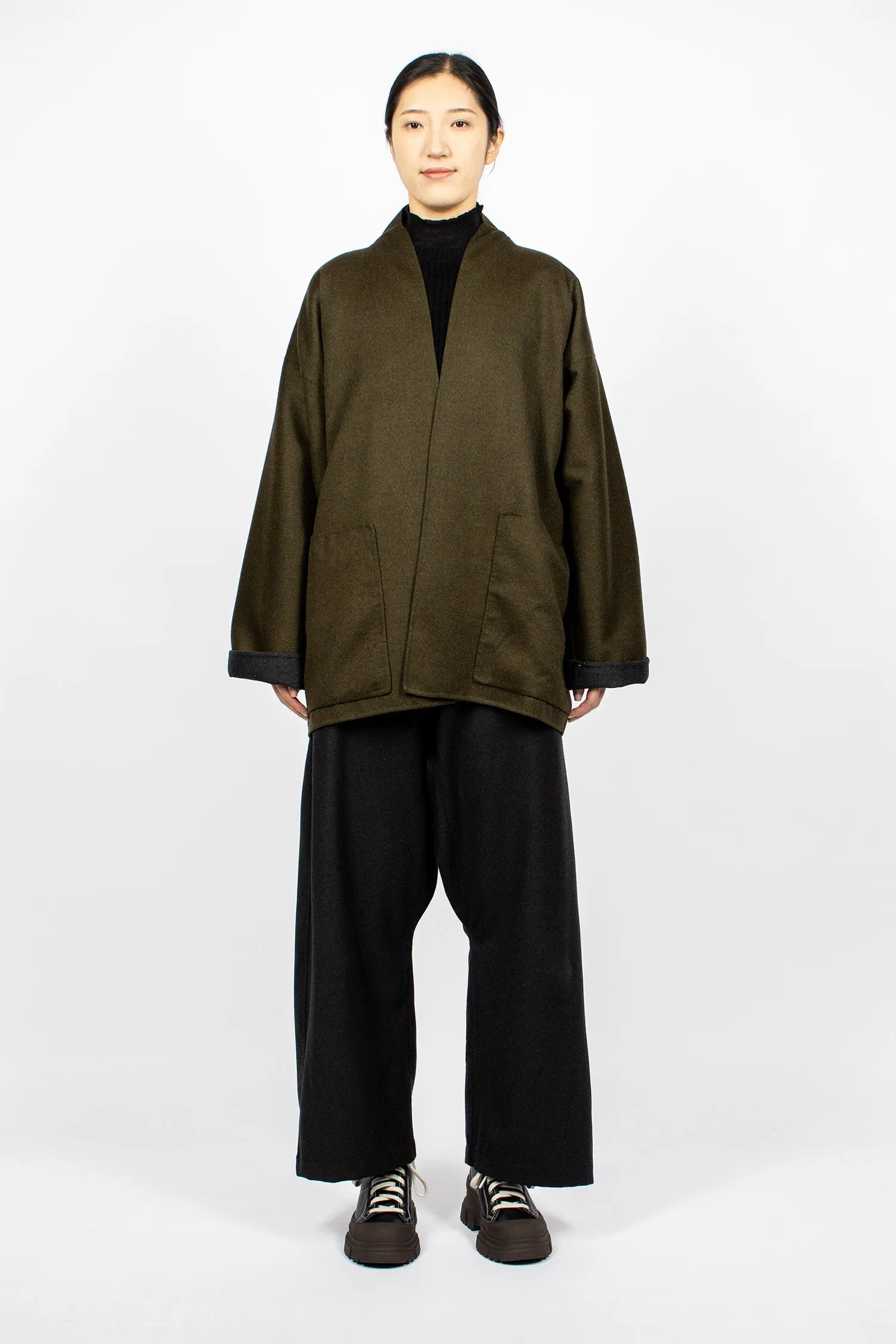 Chiba Reversible Jacket Beetle/Slate