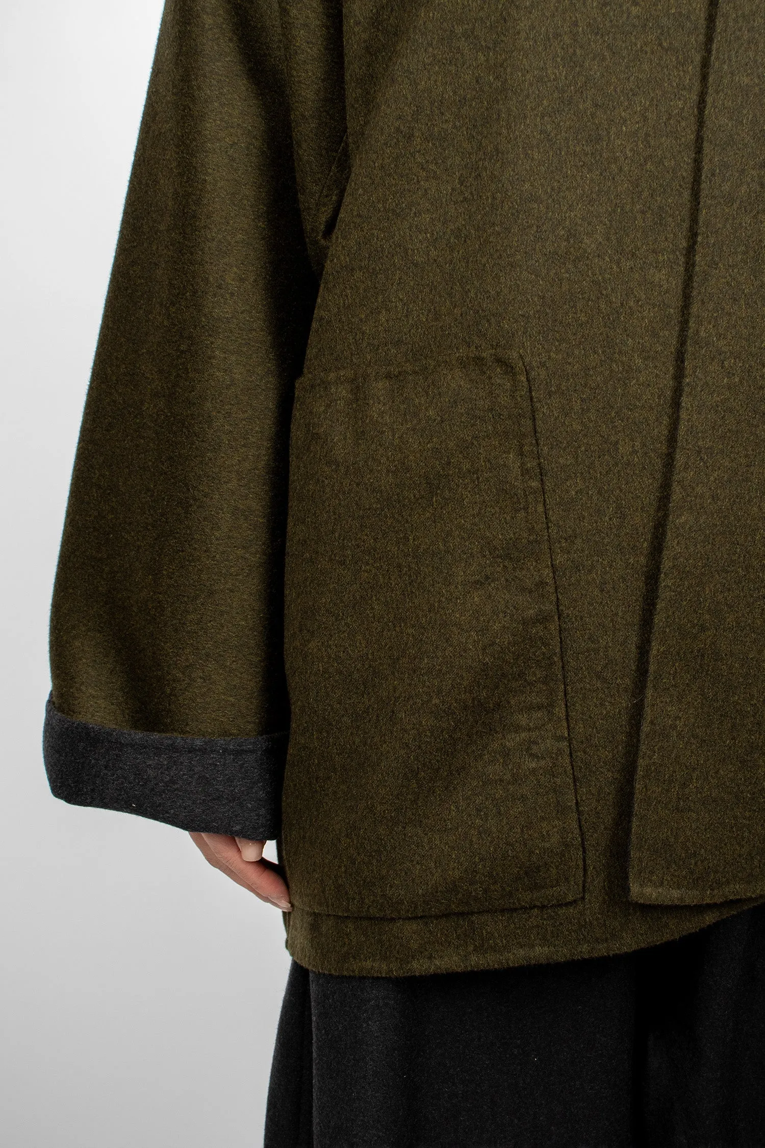 Chiba Reversible Jacket Beetle/Slate