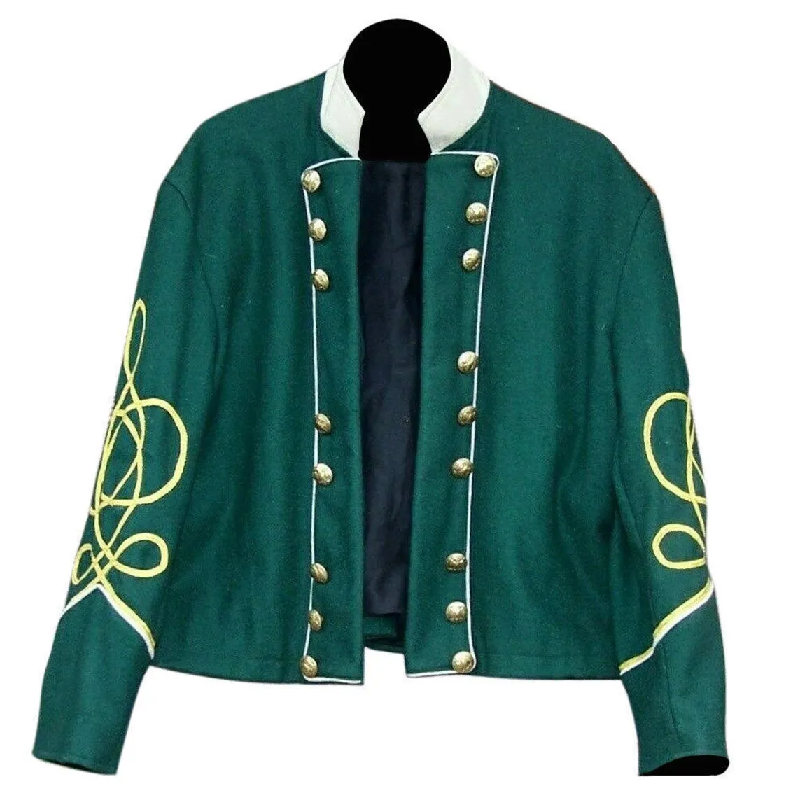 Civil war Union berdans sharpshooter Captains Shell Jacket-2 braids