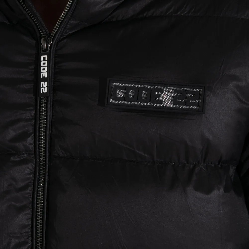 Code 22 Puffer Jacket Black