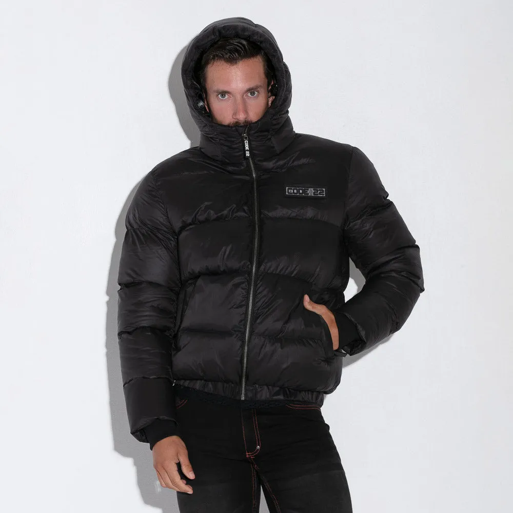Code 22 Puffer Jacket Black