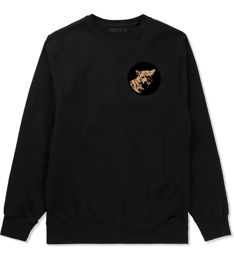 Coyote Chest Mens Crewneck Sweatshirt
