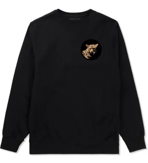Coyote Chest Mens Crewneck Sweatshirt