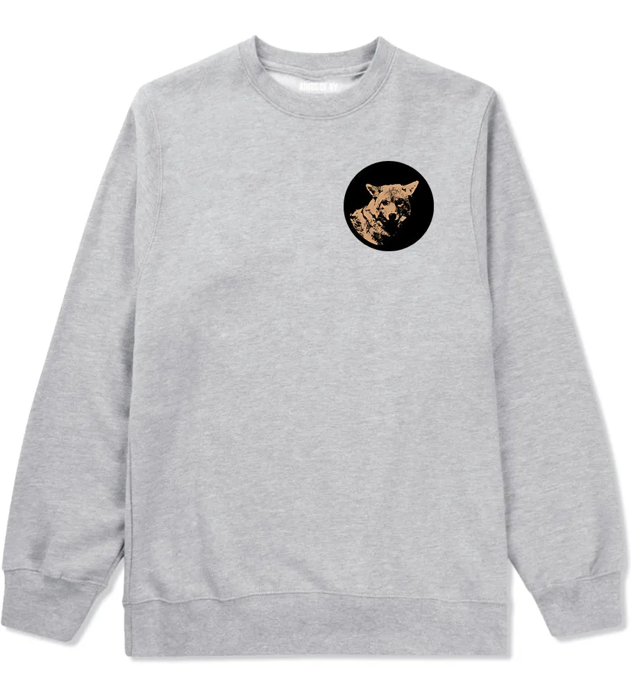 Coyote Chest Mens Crewneck Sweatshirt