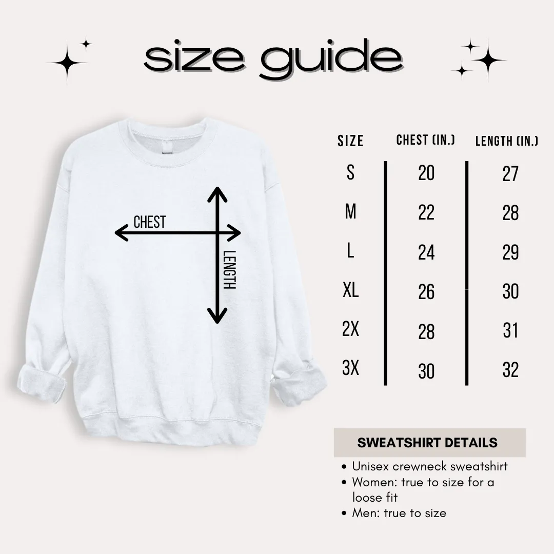 deck the halls and not your family fa la la la la | crewneck sweatshirt