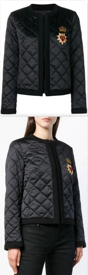 Diamond Quilted Jacket