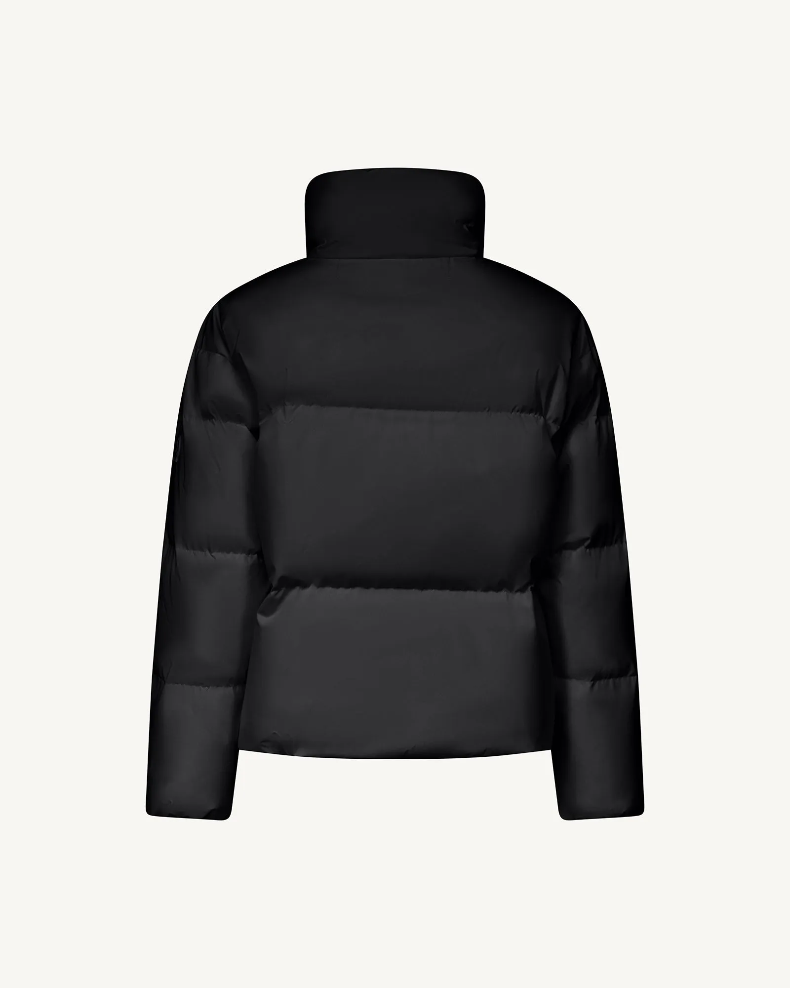 Doudoune courte esprit 'Puffer' Noir Ozaka