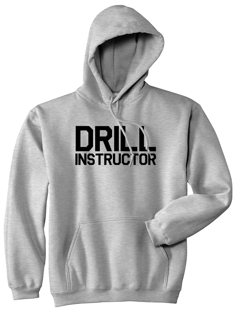 Drill Instructor Mens Pullover Hoodie
