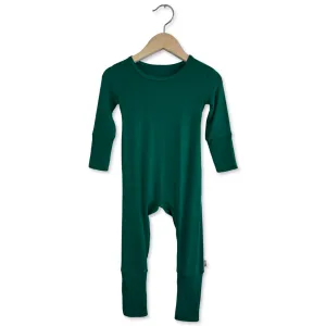 Emerald Mini Ribbed Day to Night Romper