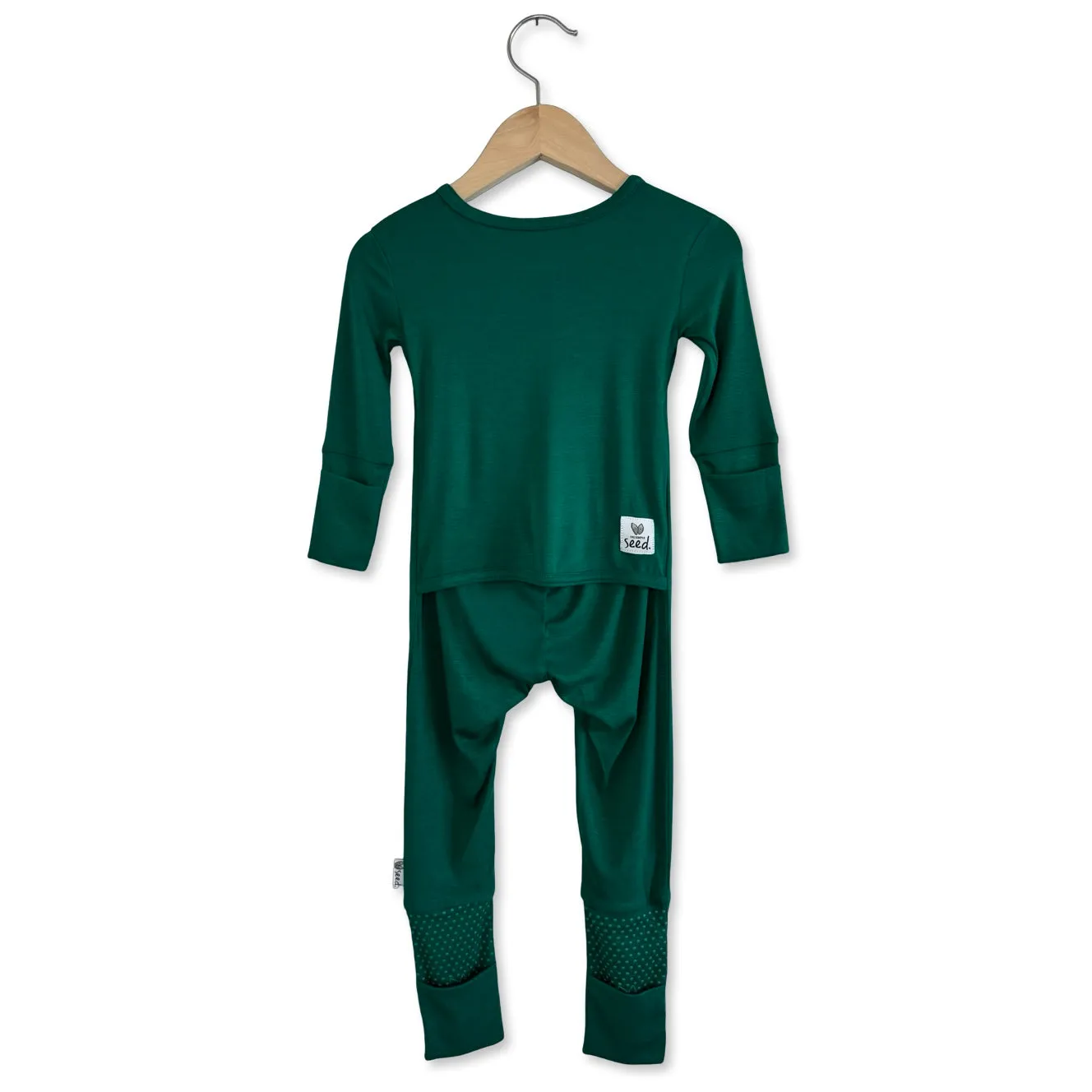 Emerald Mini Ribbed Day to Night Romper