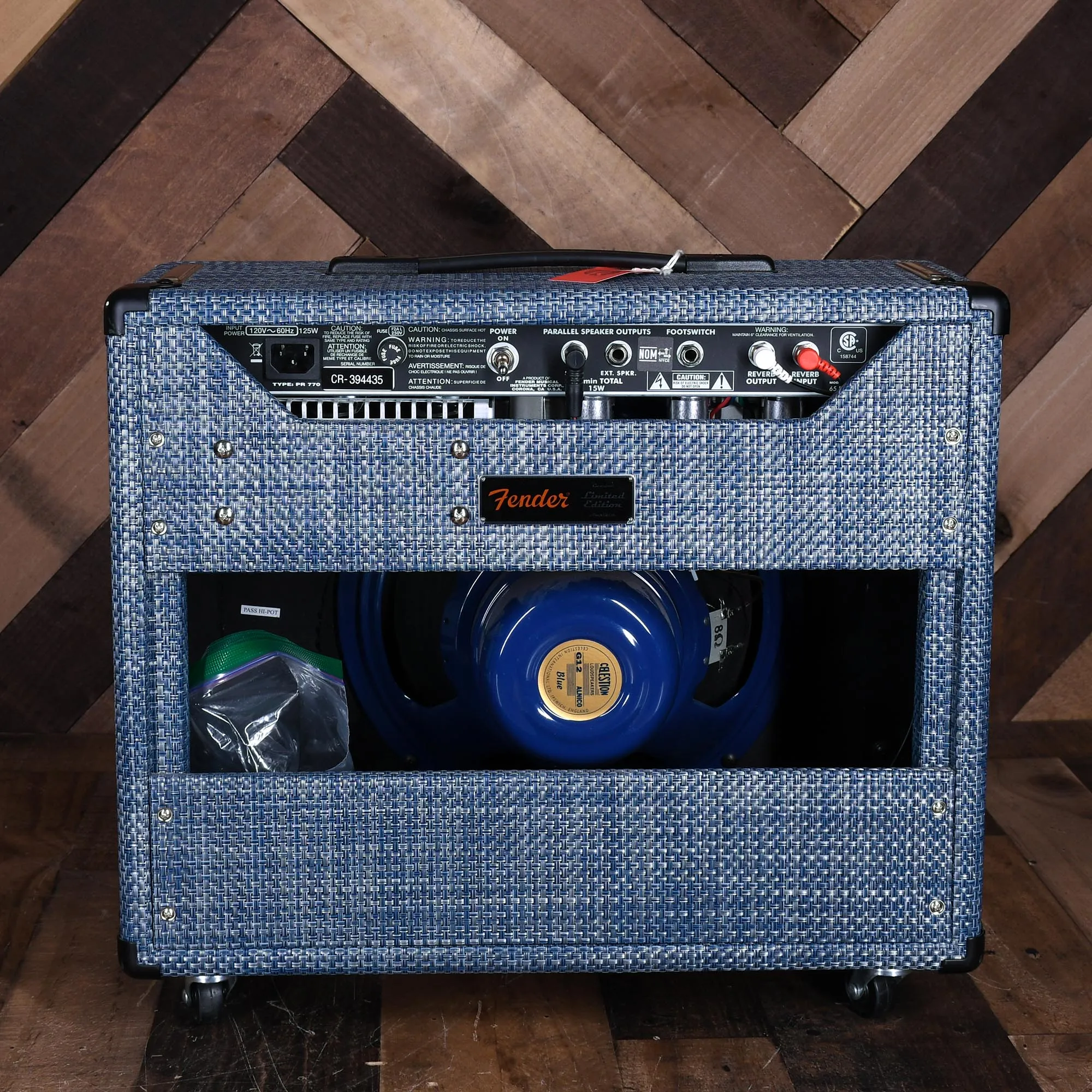 Fender 2020 Limited Edition '65 Princeton Reverb Chilewich Denim - Used