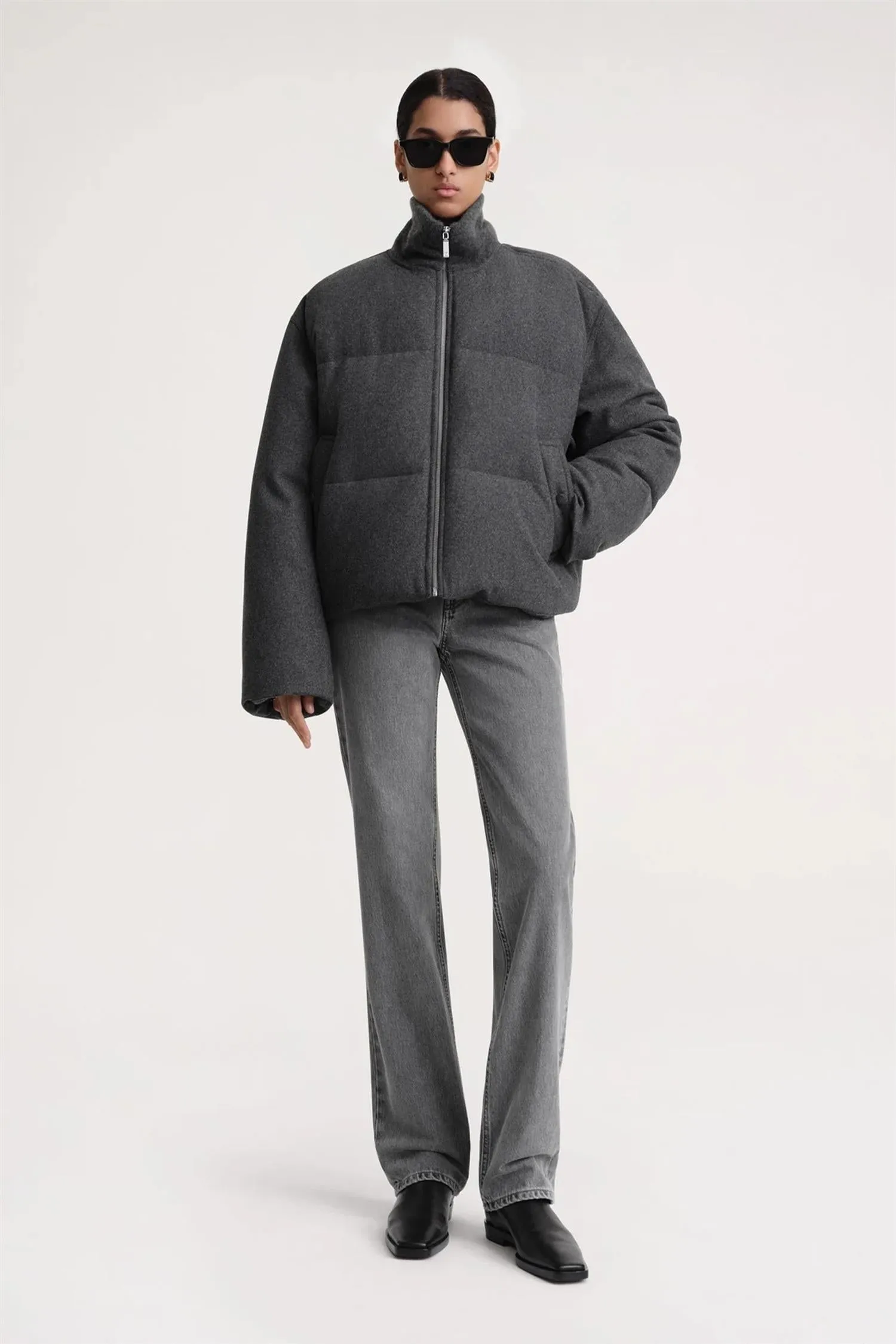 Flannel Puffer Jacket