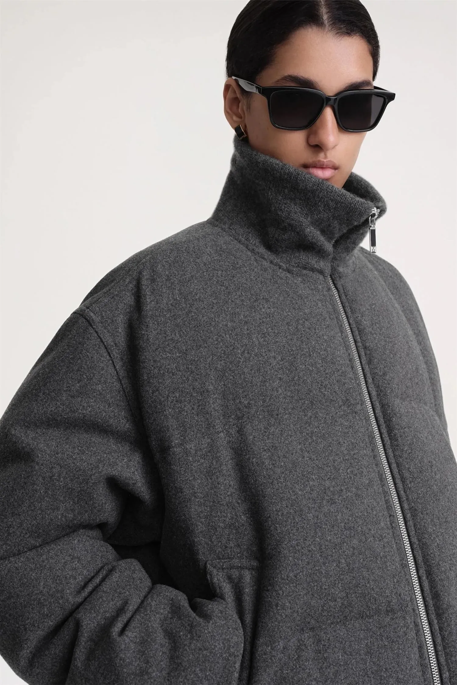 Flannel Puffer Jacket