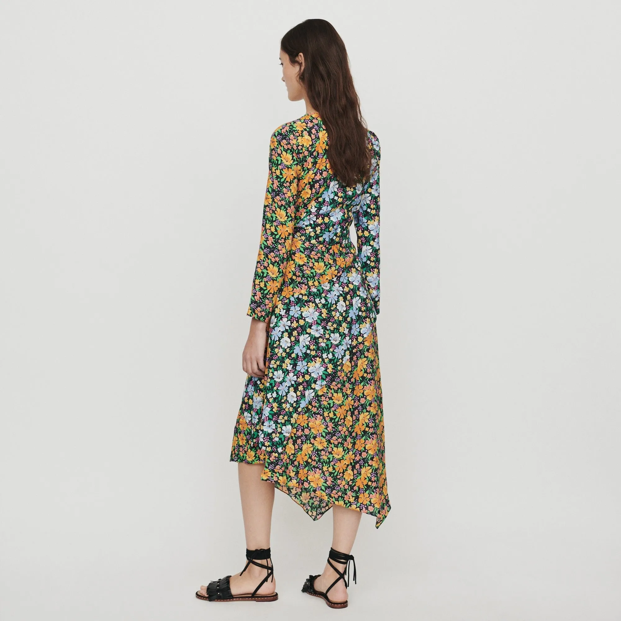 Fleurs Ete Printed Dress - Printed