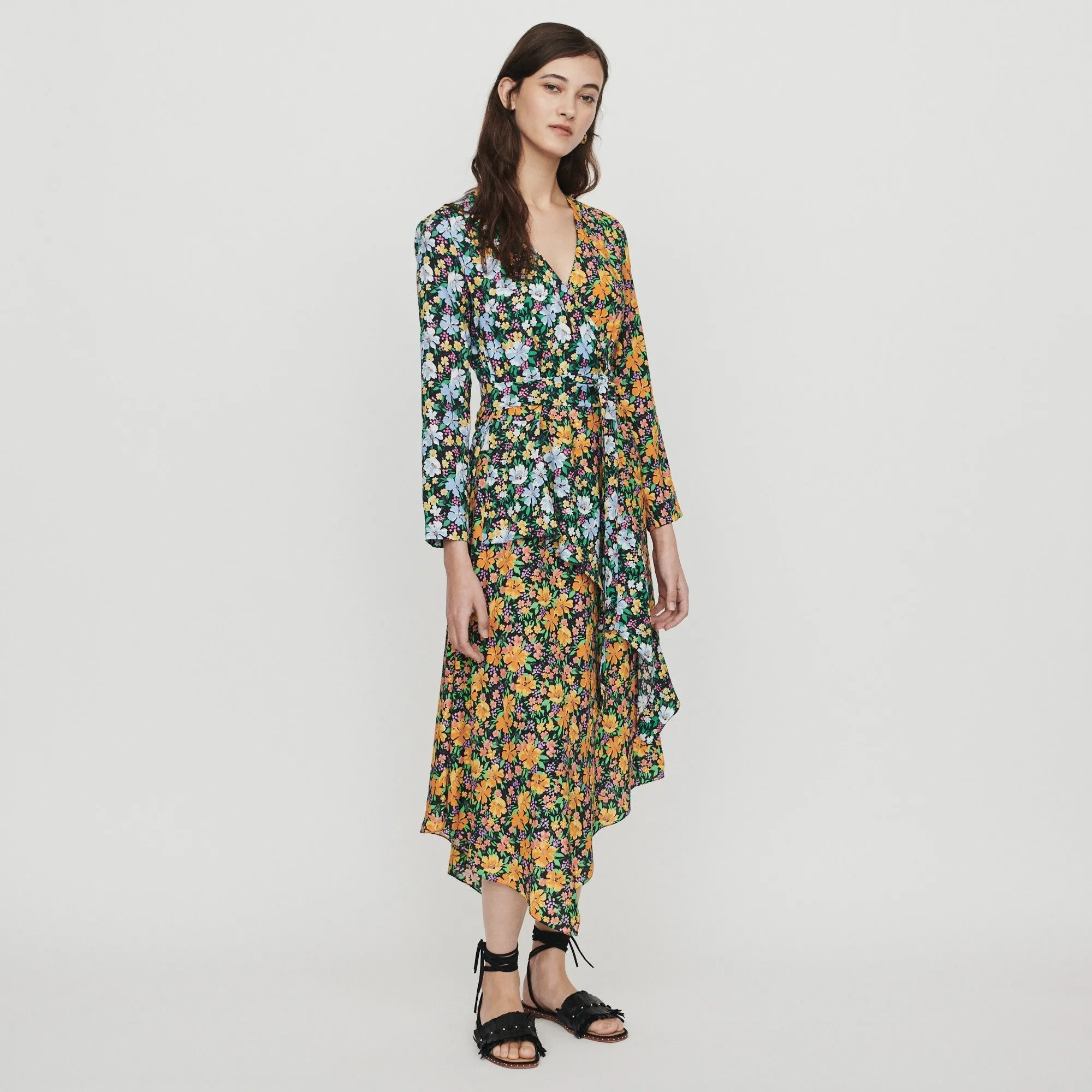 Fleurs Ete Printed Dress - Printed