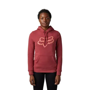 Fox Racing Boundary Pullover Fleece Hoodie Scarlet Red