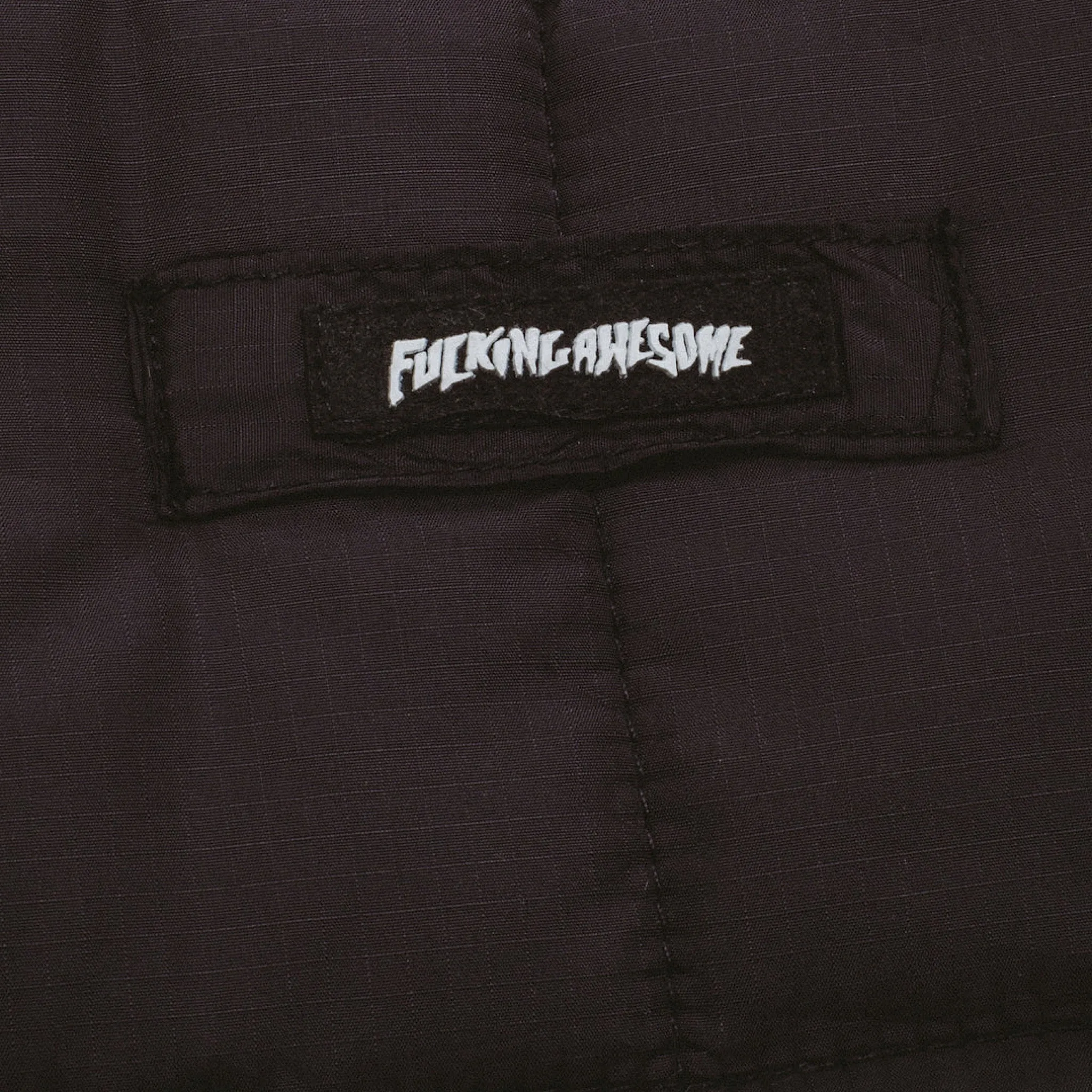 Fucking Awesome - Reverse Puffer Jacket - Black