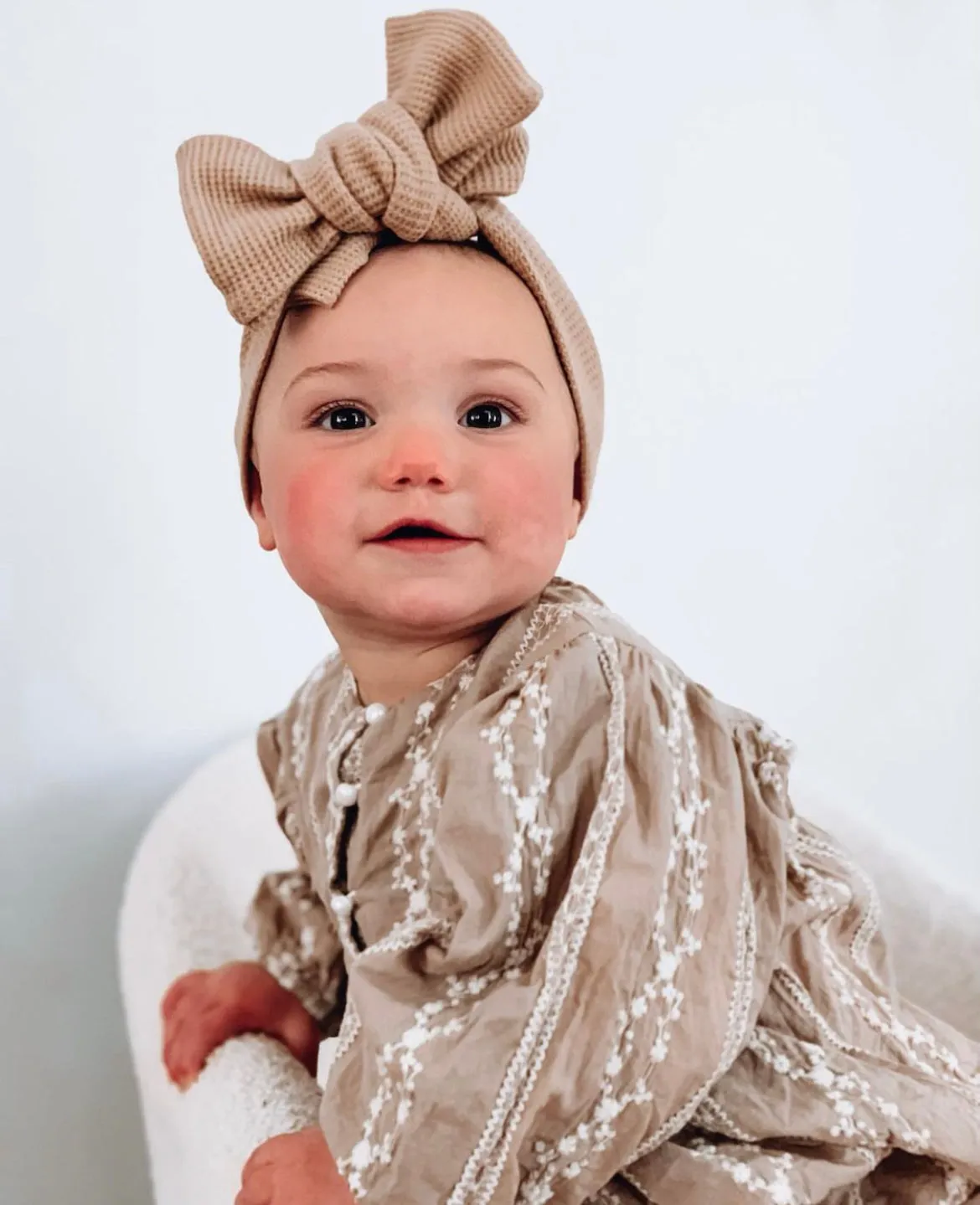 Giselle - Embroidered Romper - Long Sleeve